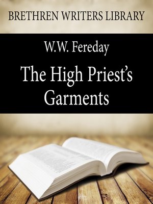 cover image of The High Priest's Garments